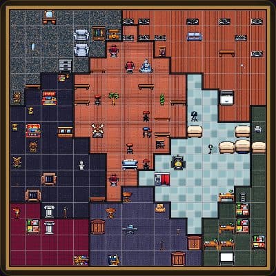 Mapa de El Asesino de la Alfombra Roja