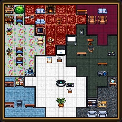Mapa de La Habitación con Vistas al Crimen