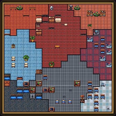 Mapa de El Crimen de la Habitación 808